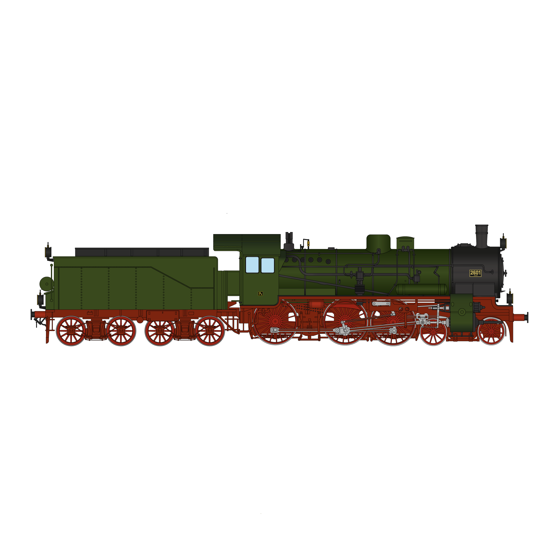 Spur 1 Austria DRB Erfurt 2601 (11902)