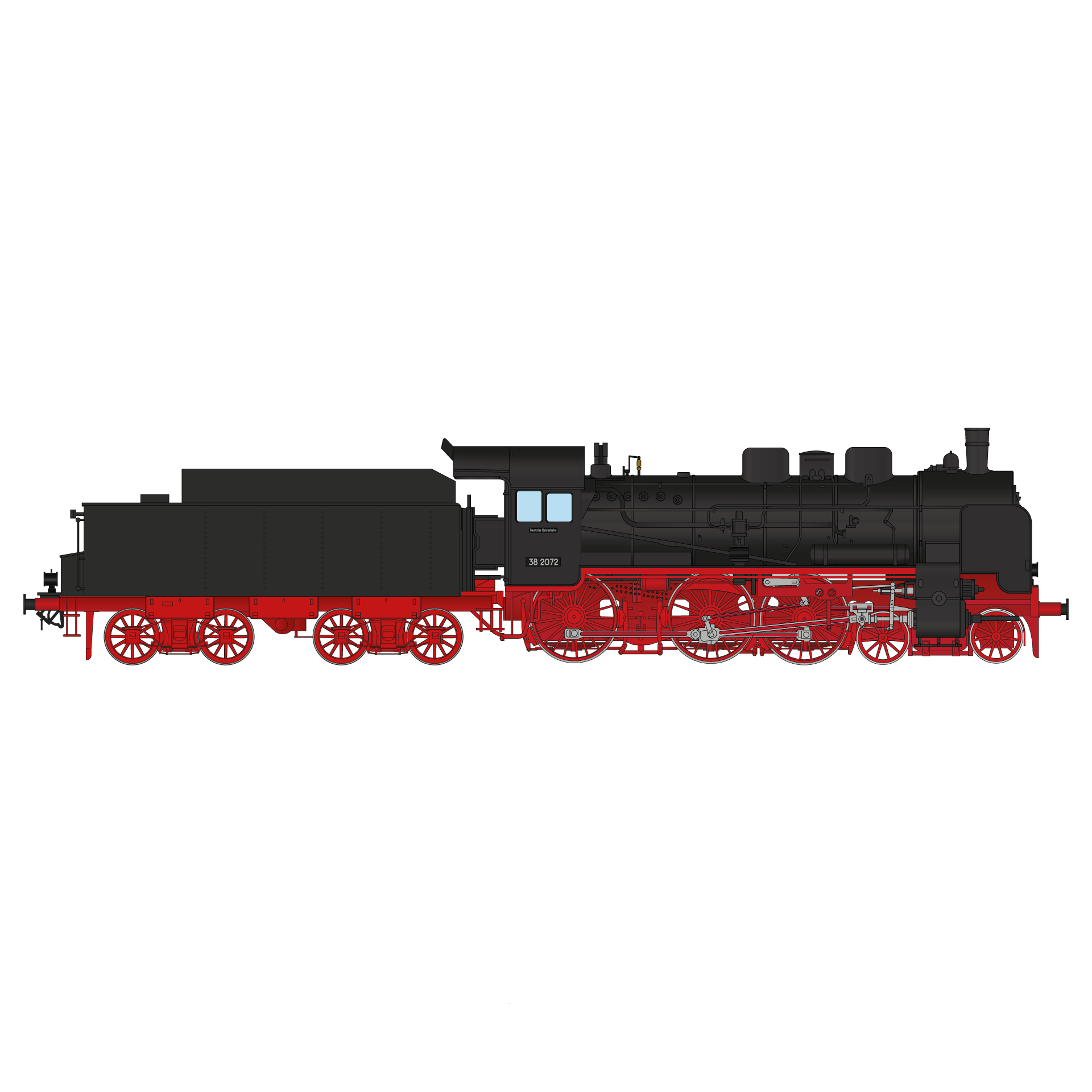 Spur 1 Austria DRo 38 2072 (11922)