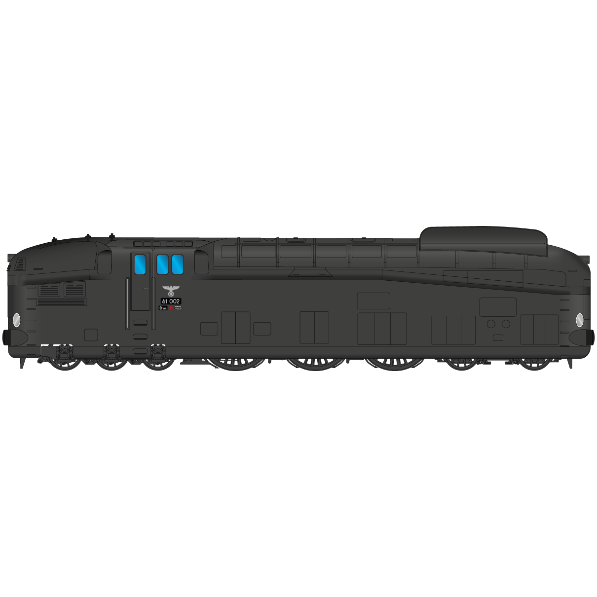 Spur 1 Austria Baureihe 61 002, Ep. IIc (10306)