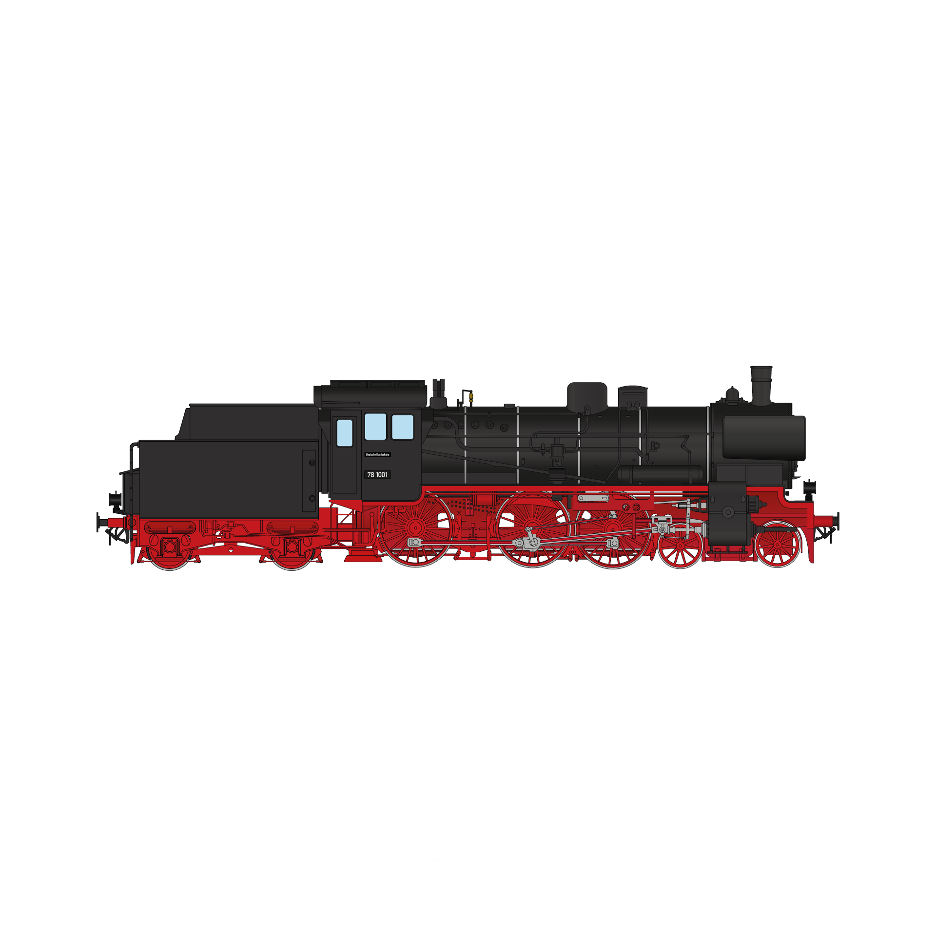 Spur 1 Austria DB 78.1001 (12001)
