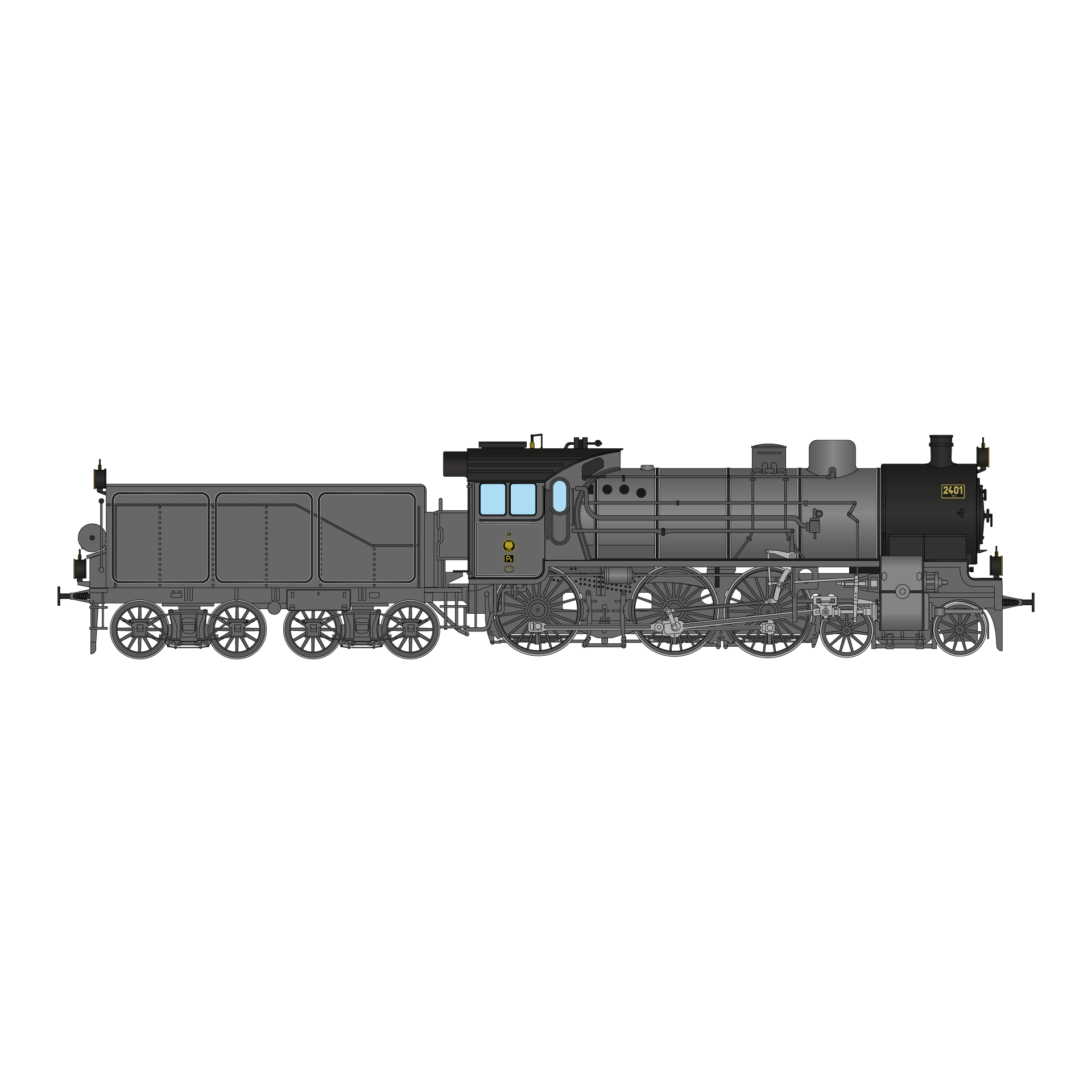 Spur 1 Austria KPEV Cöln 2401 Fotolack (11901a)