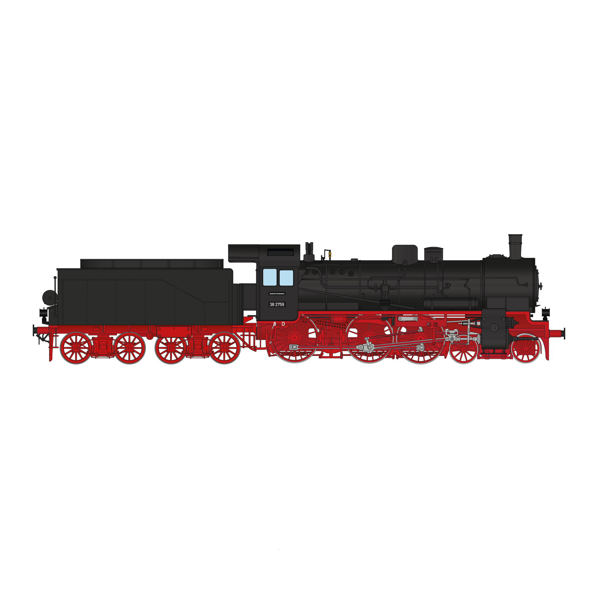 Spur 1 Austria DB 38 2759 (11905)