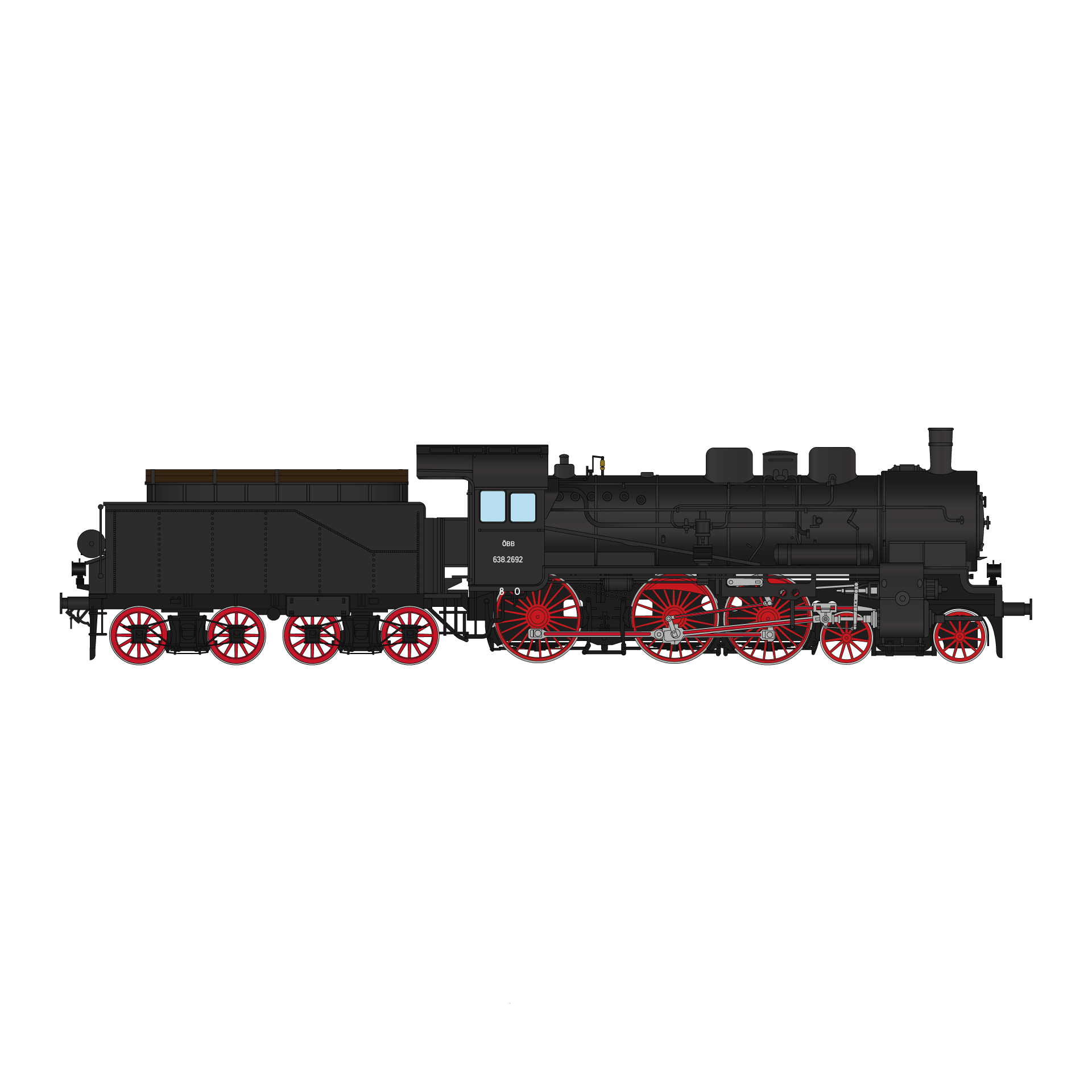 Spur 1 Austria ÖBB 638.2692 (11926)