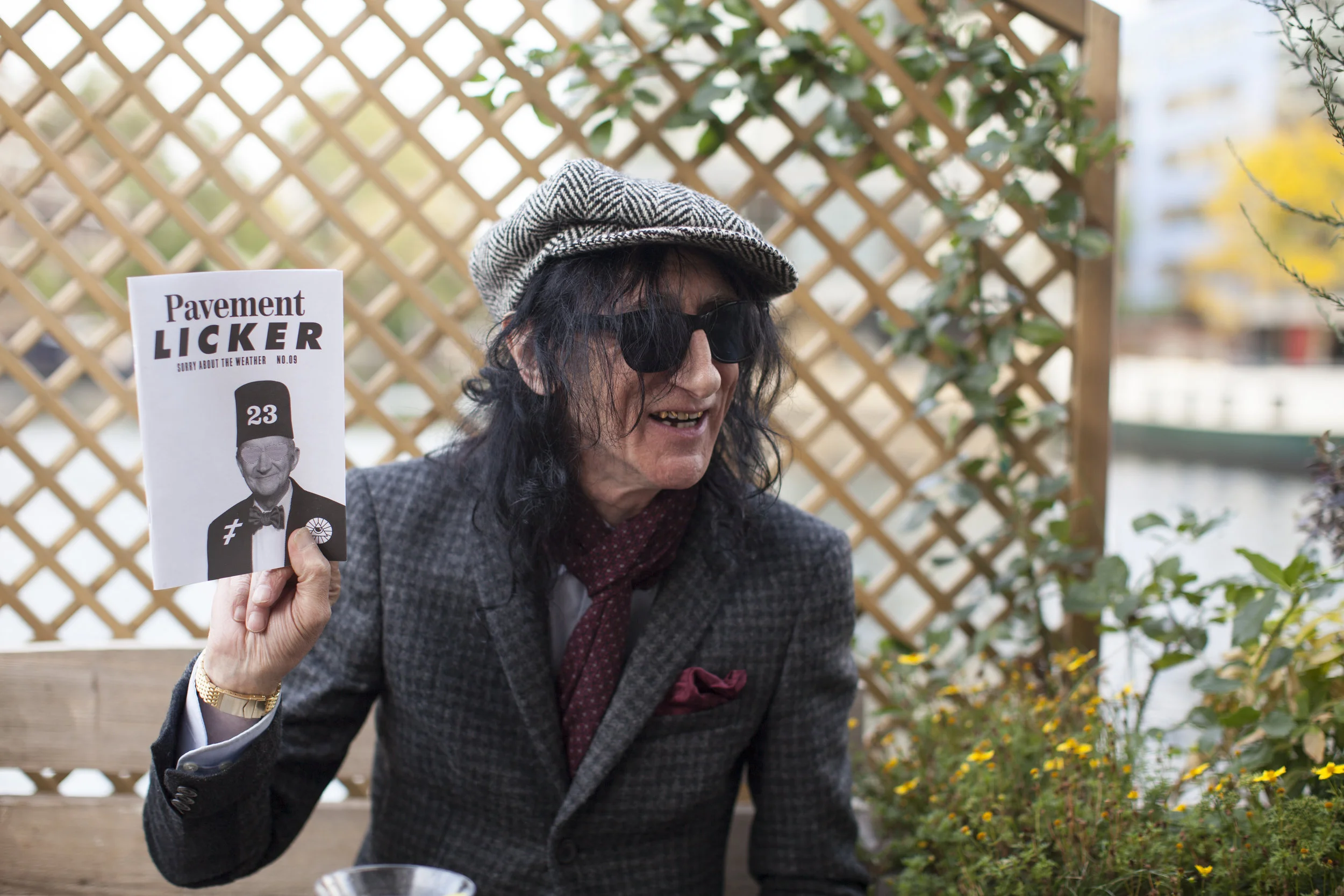 Poet John Cooper Clarke reads Pavement Licker
