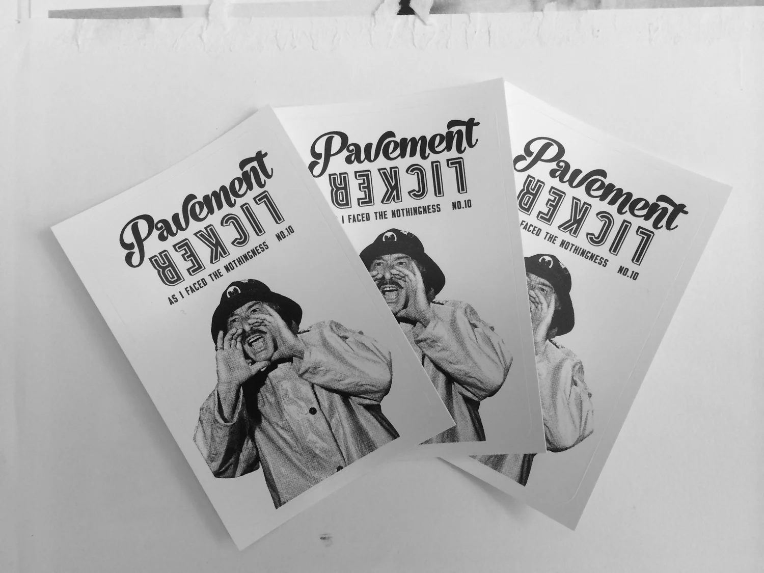 Pavement Licker Stickers