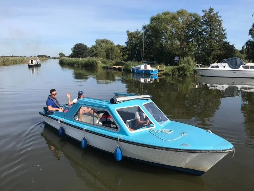 Day Boat Hire on the Norfolk Broads Martham Ferry