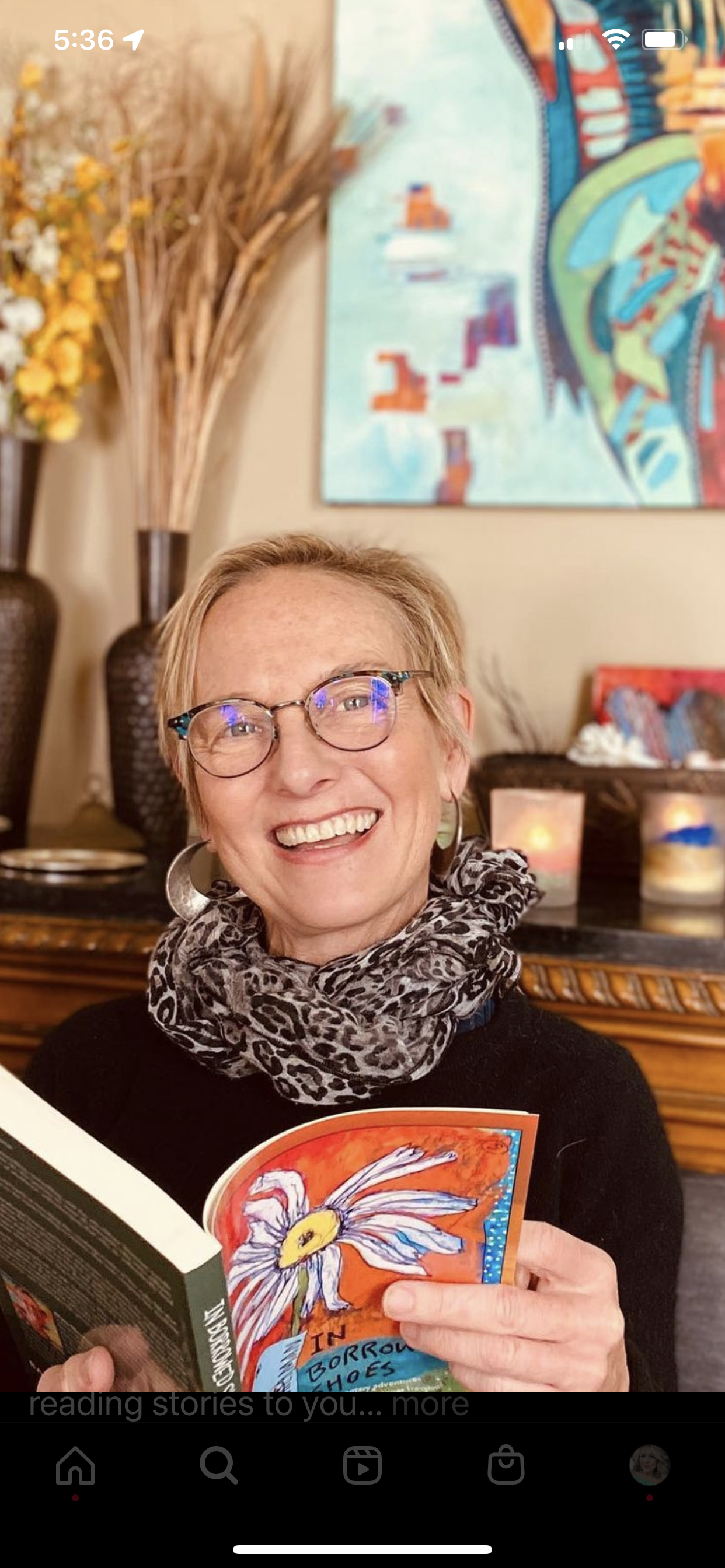 Diane reading her book.PNG