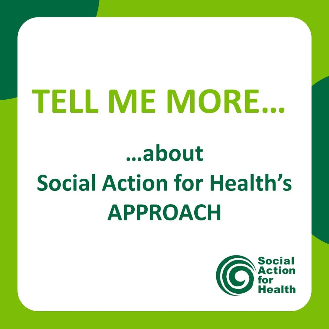 Creating a sense of community is fundamental to the way we work at Social Action for Health. 

We know isolation is damaging to health, wellbeing and self-confidence, so all of our work involves connecting people and nurturing a sense of belonging fo