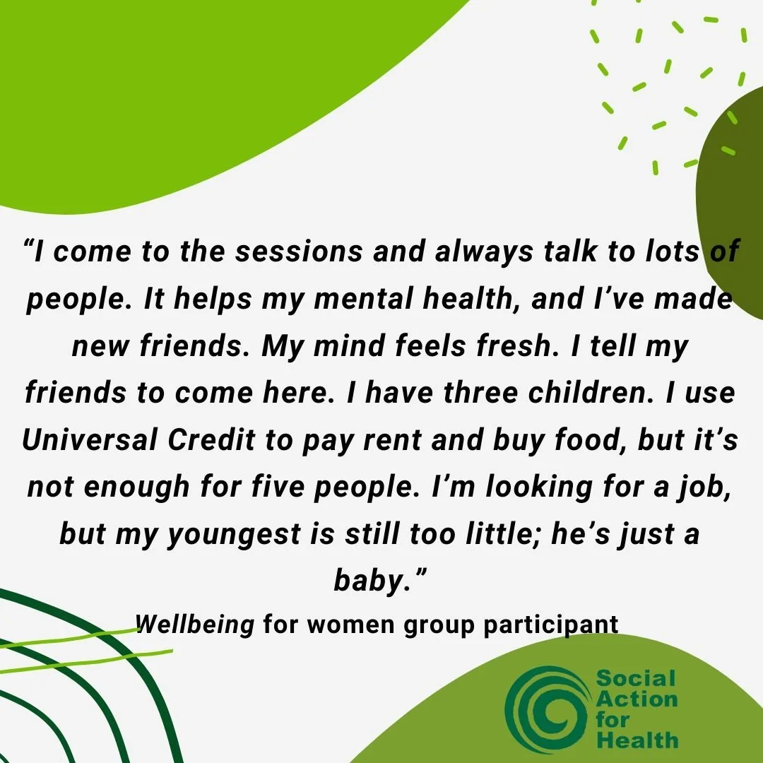 Wellbeing Group for women✨ Come as you are. No booking needed. Just drop in and feel at home. We promise, your mind will feel refreshed 💫

🕚 Fridays | 11 AM &ndash; 2 PM
📍 Collingwood Community Centre, Barnsley St, E1 5RB

👩&zwj;👧&zwj;👦 Stay &a