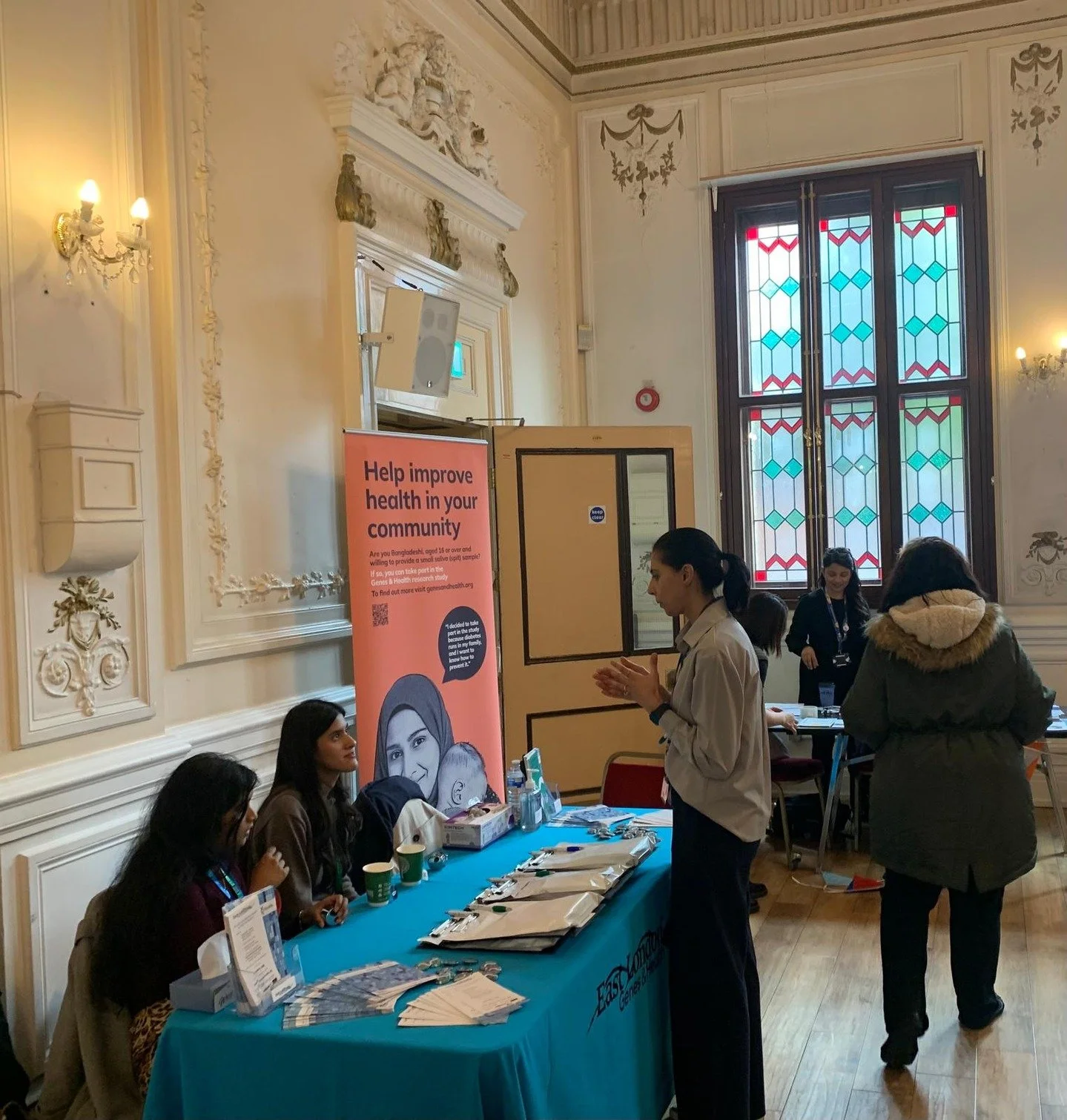 As part of the Research Engagement Network, we were delighted to welcome over fifty women from diverse communities across North East London to our Maternity Research event yesterday in Stratford Old Town Hall. 
We are grateful to all the excellent s