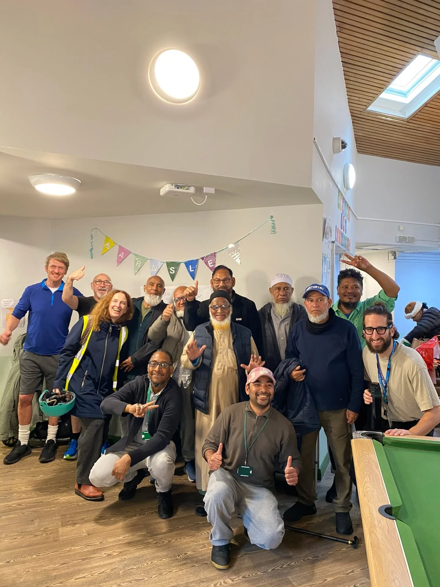 We had a great time yesterday at the Barnsley Street Mental Health Neighbourhood Mental Health Centre Open Day. As well as joining in the activities and enjoying the delicious food, we showcased our men&rsquo;s exercise sessions we run each Wednesday