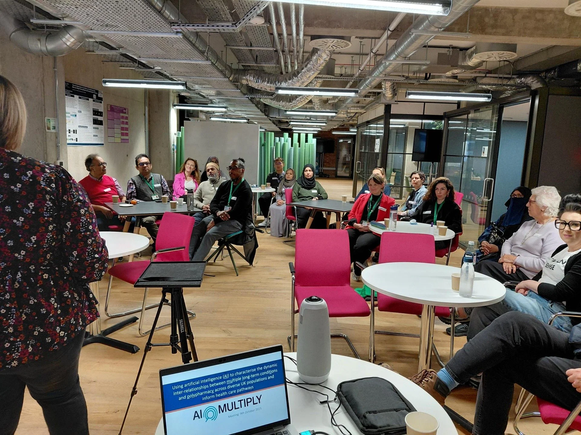 Over the past five years, Social Action for Health has engaged more than 40 people form the local Tower Hamlets community to participate in and contribute to the  AI- MULTIPLY research project which was funded by the National Institute for Health and