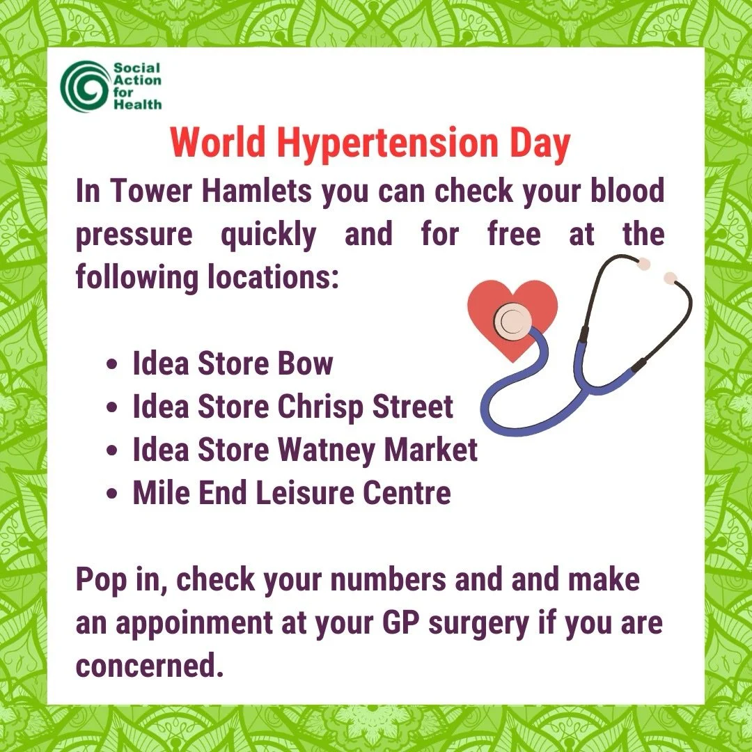 The official theme for World Hypertension Day on May 17th 2026, is &ldquo;Controlling Hypertension Together!&rdquo; 🩺 

This encourages action from individuals, families, communities, health professionals, and health systems to understand hypertensi
