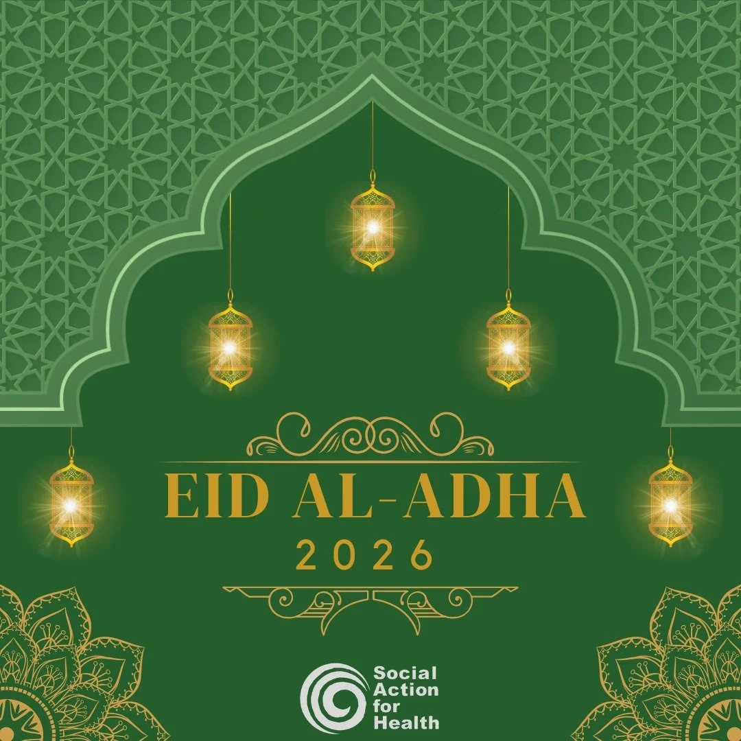 🌙 Eid Mubarak to all celebrating Eid al-Adha! ✨

Joy. Peace. Togetherness. These are values we cherish &mdash; in celebration and in our daily work to build a healthier, fairer community for everyone. 💚

Wishing you and your loved ones a blessed Ei