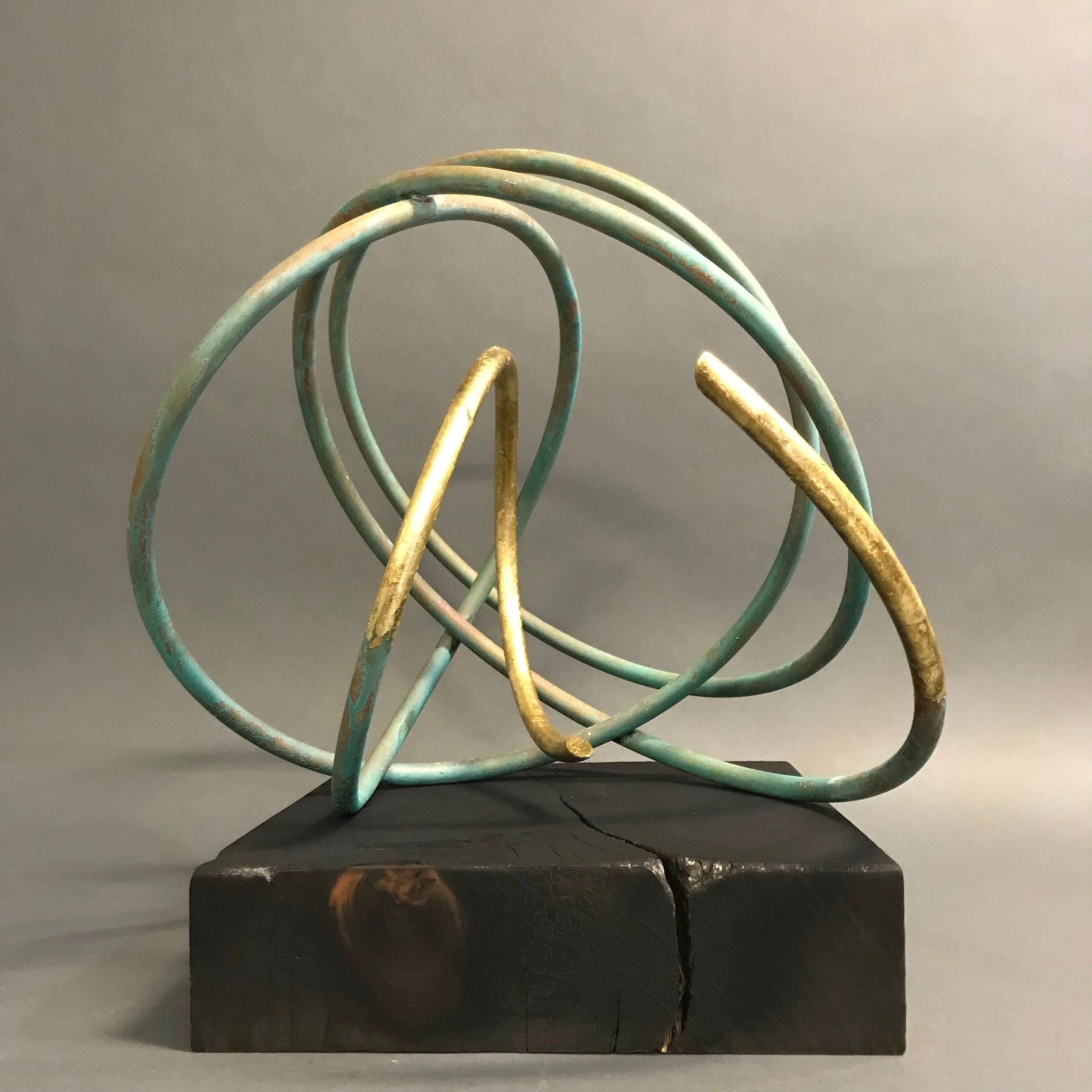 2. Gold Leaf in Verdigris II_side 1.jpeg