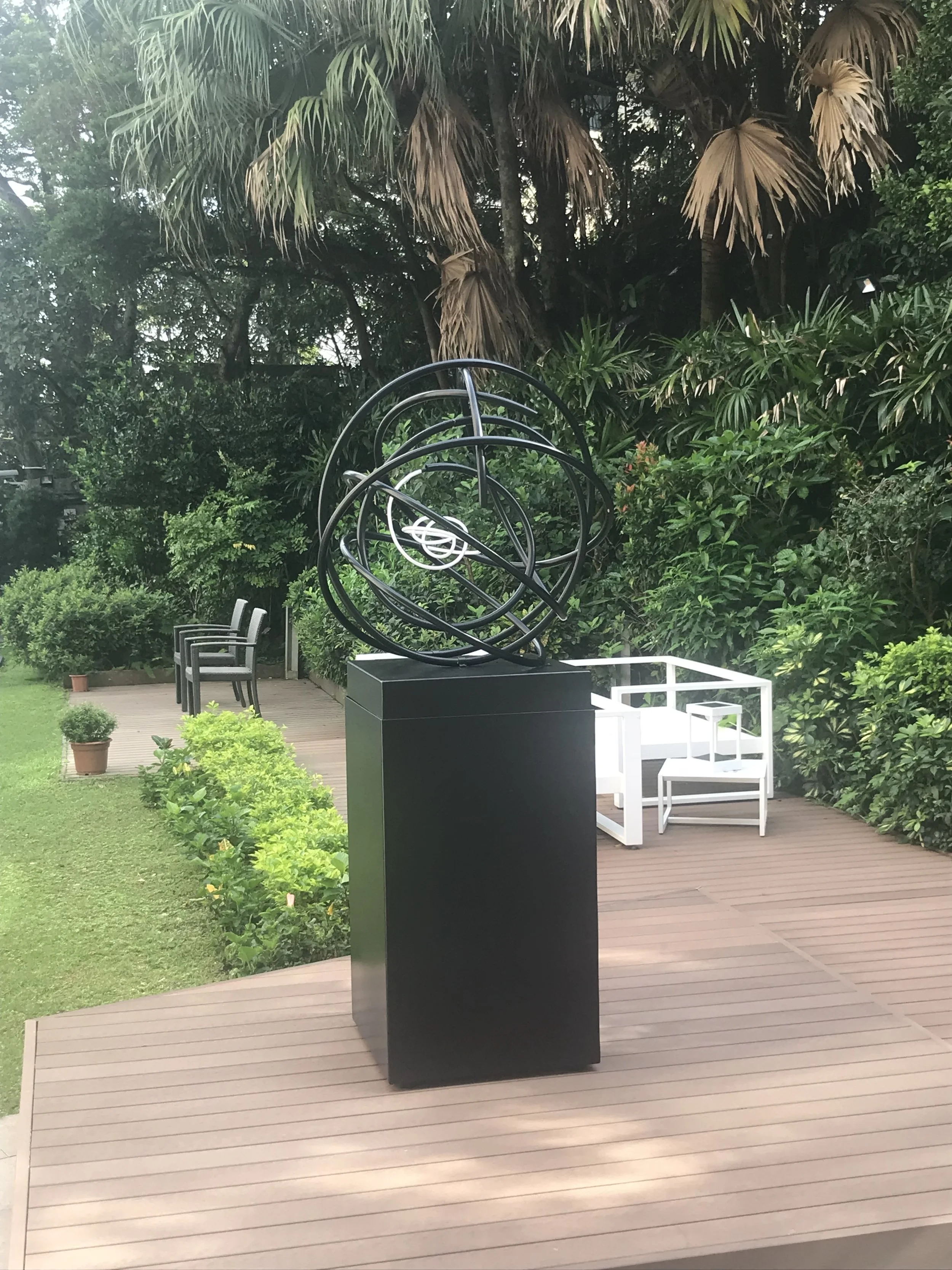 Neon Orb. Private Client, Hong Kong.