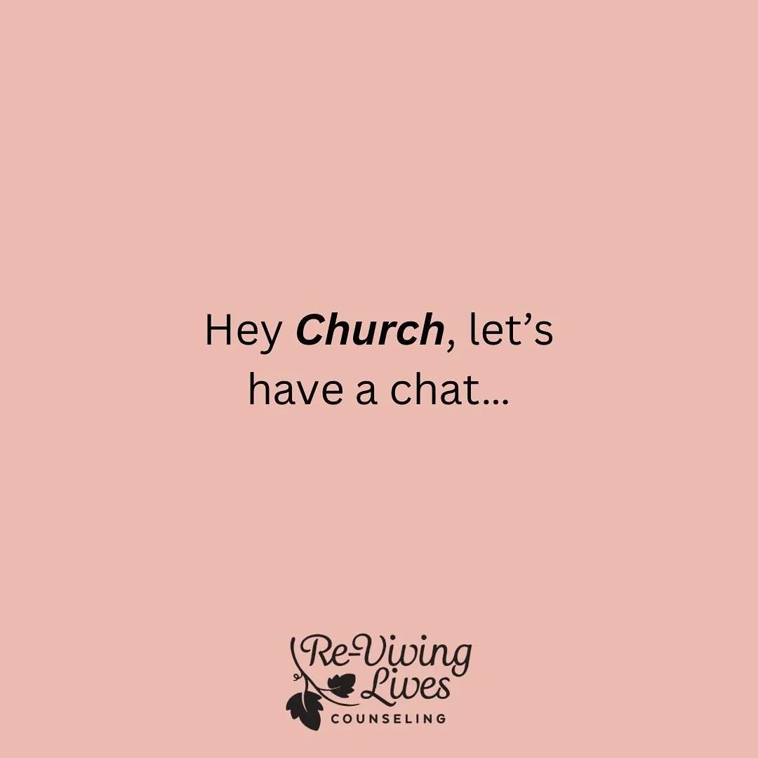That last slide is the starting point of a really, really, crucial conversation.👀

Here are some tips for church leaders from a therapist with OCD: 

1. Ask key questions to help a church member develop awareness to OCD: Do you have certain obsessio