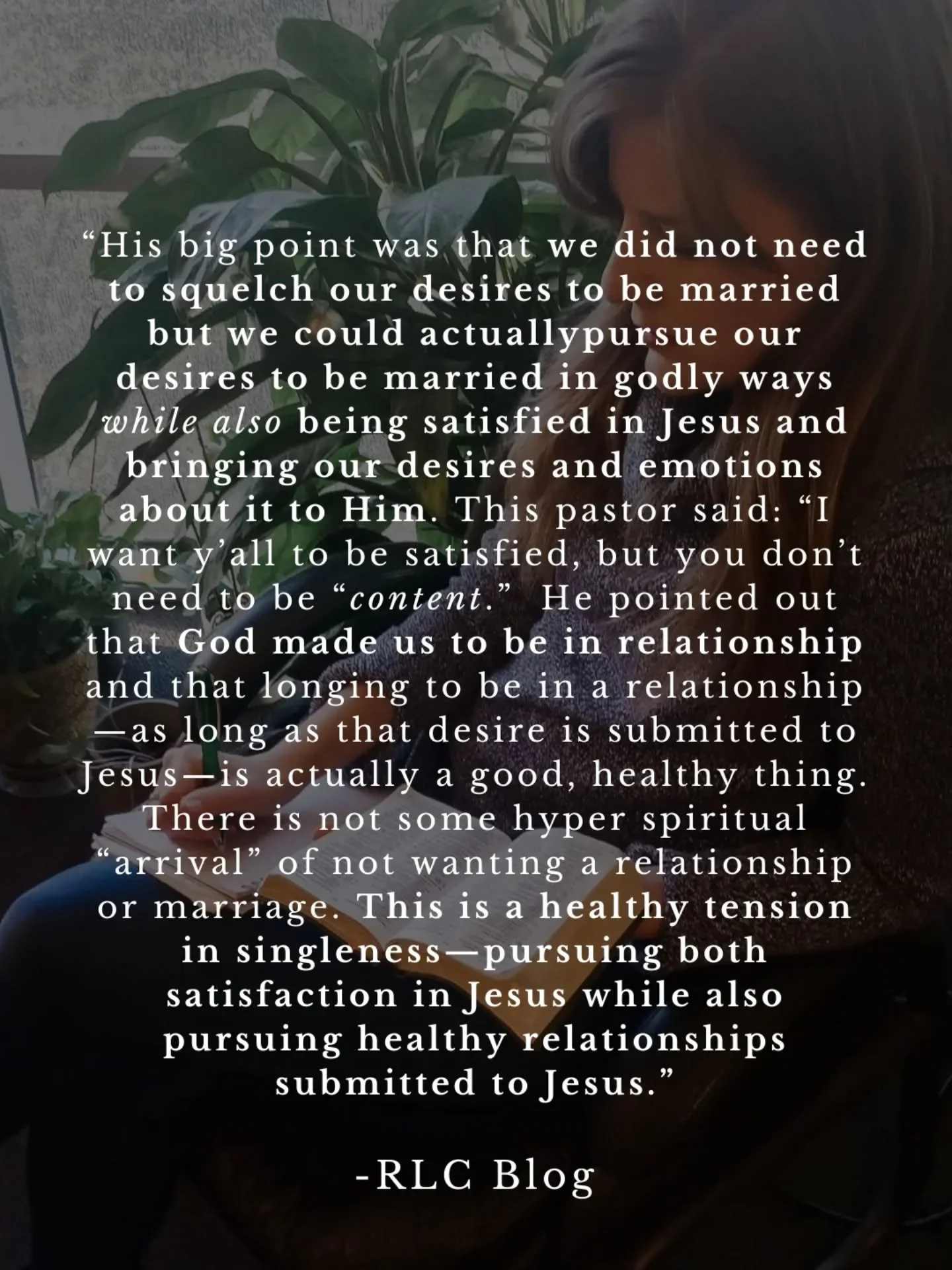 In honor of Valentines this week, let&rsquo;s talk about singleness in the blog.. and no this isn&rsquo;t your average &ldquo;single&rdquo; girl post. 😏👏🏻 

Link in the comments to read!