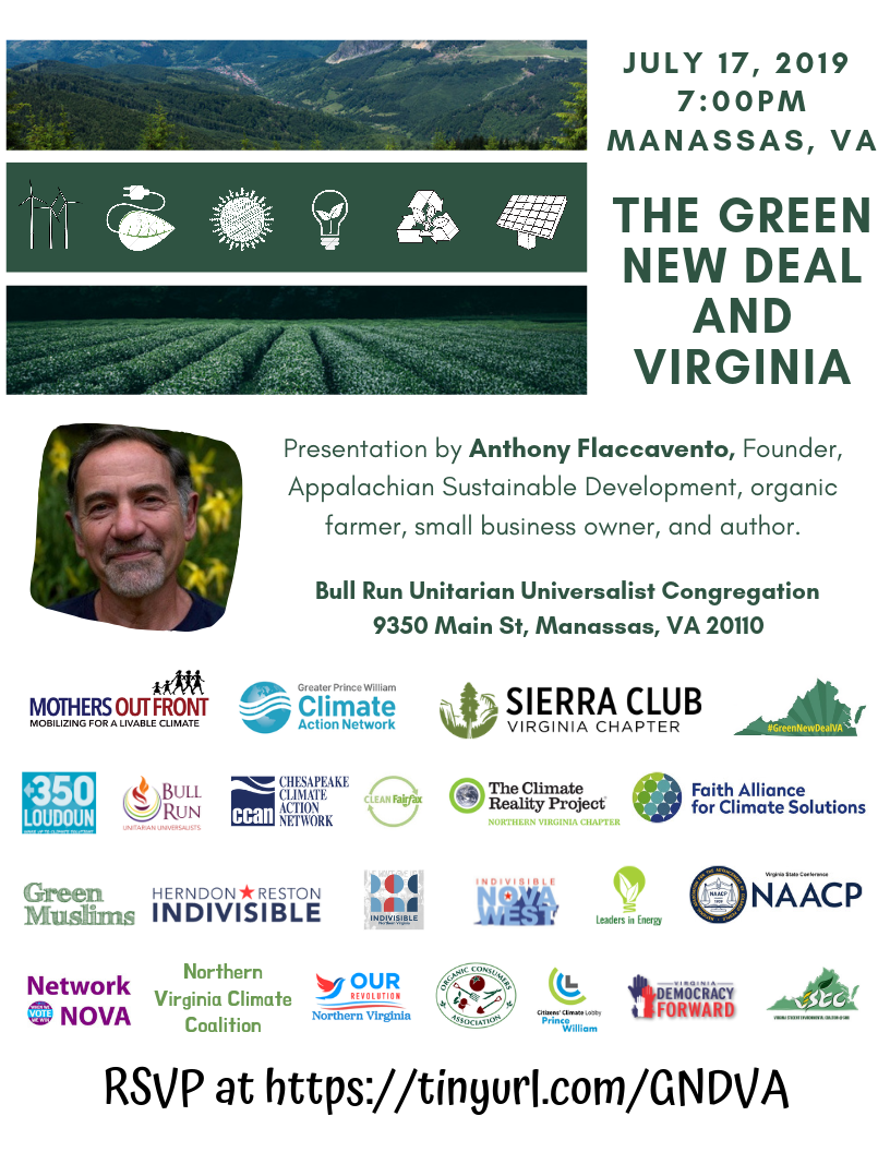 Virginia's Green New Deal 101 - Catalyzing the Just Clean Energy Transition