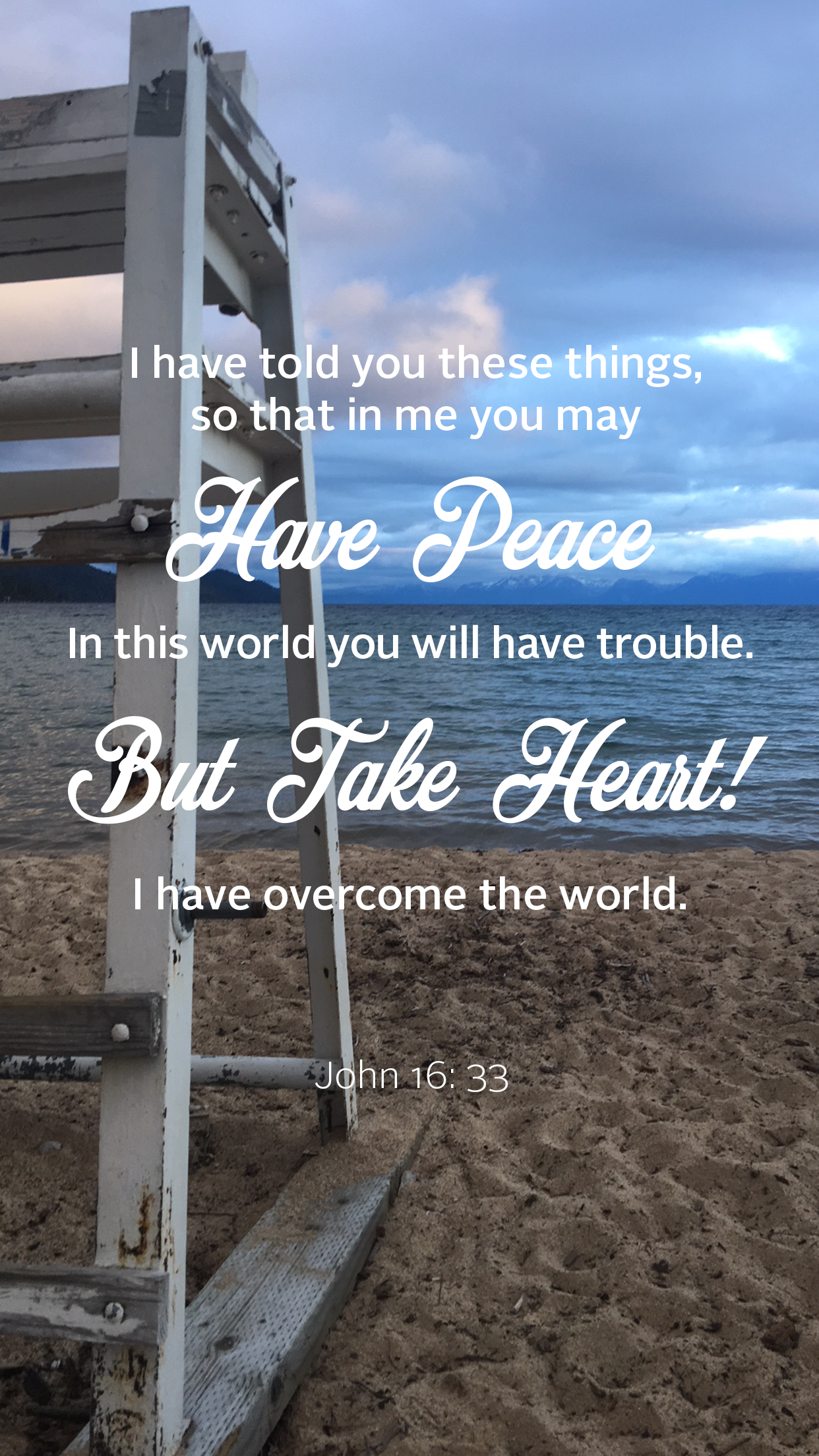 Words For Wednesday - John 16:33