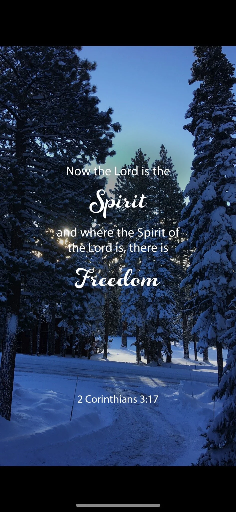 Words for Wednesday- 2 Corinthians 3 : 17