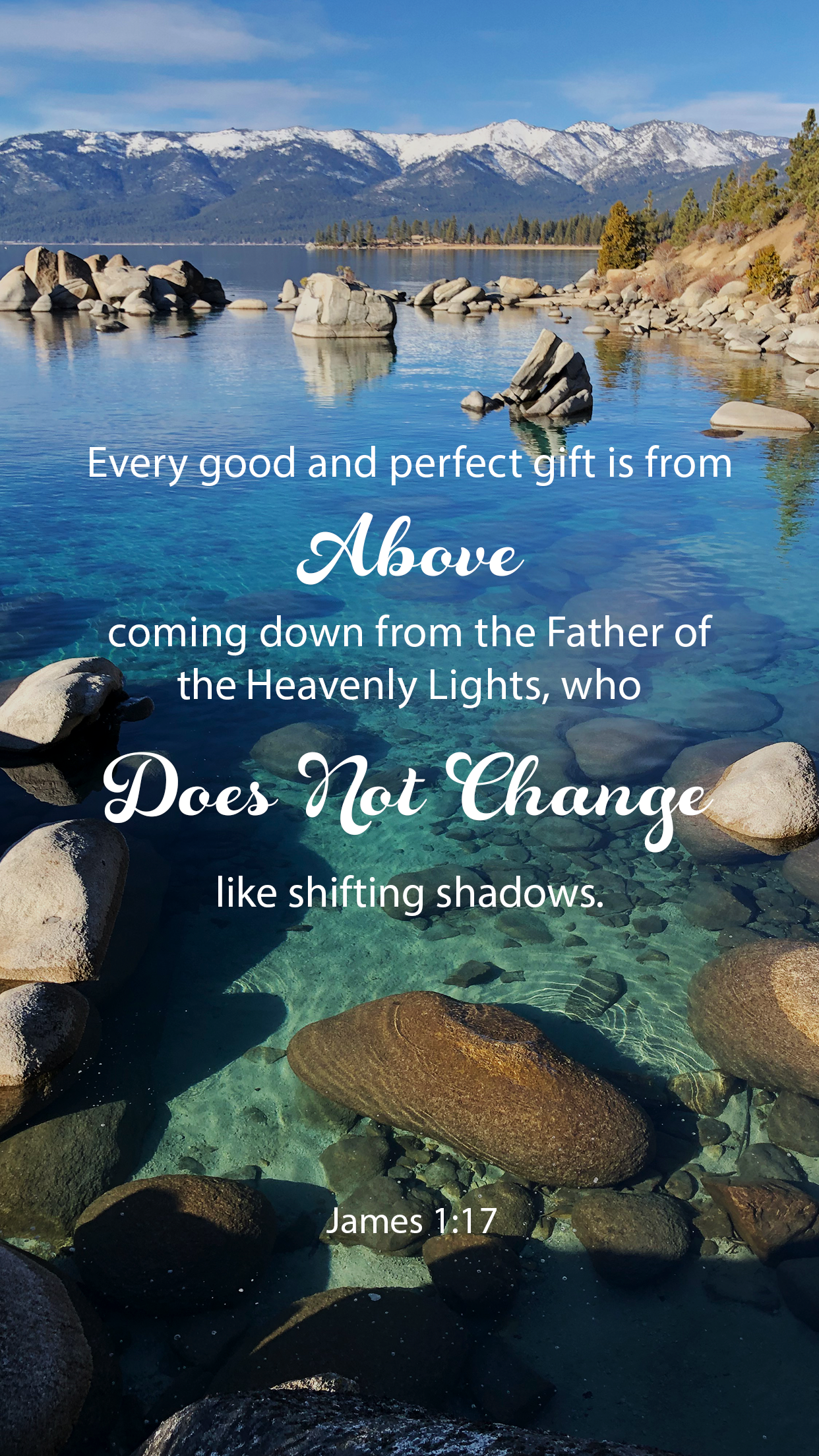 Words for Wednesday -James 1:17