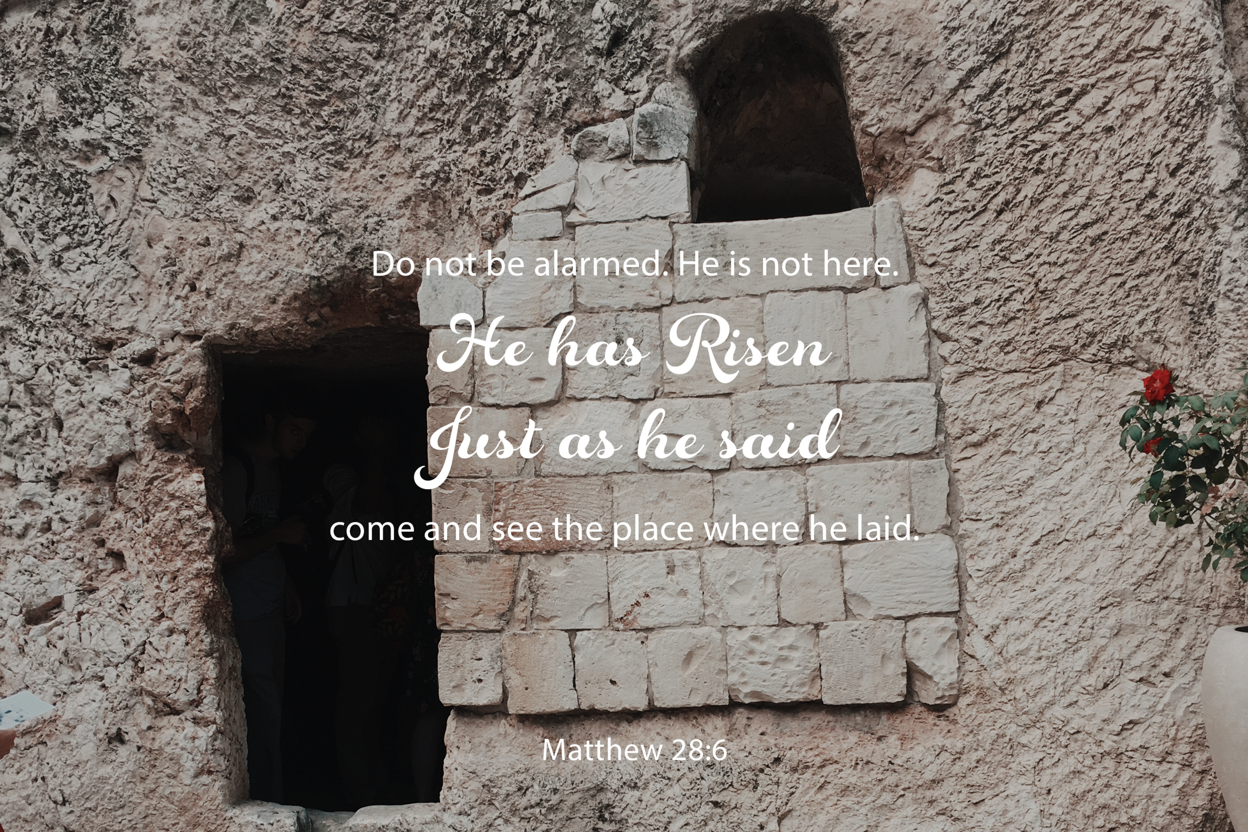 Words For Wednesday - Matthew 28:6