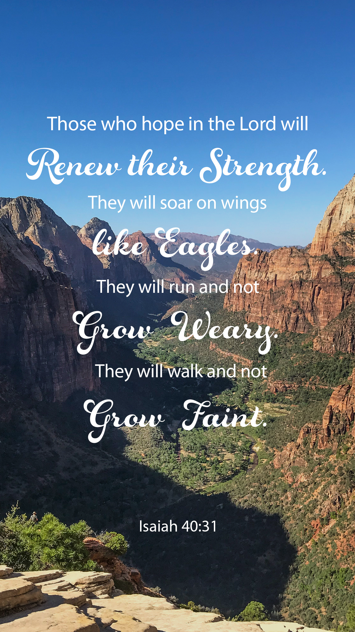 Words For Wednesday - Isaiah 40:31