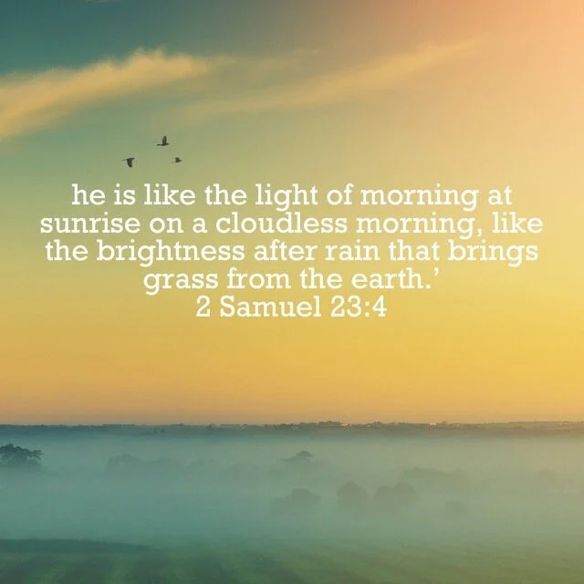 It’s all About the Son and His Mercies that are New Every Morning!