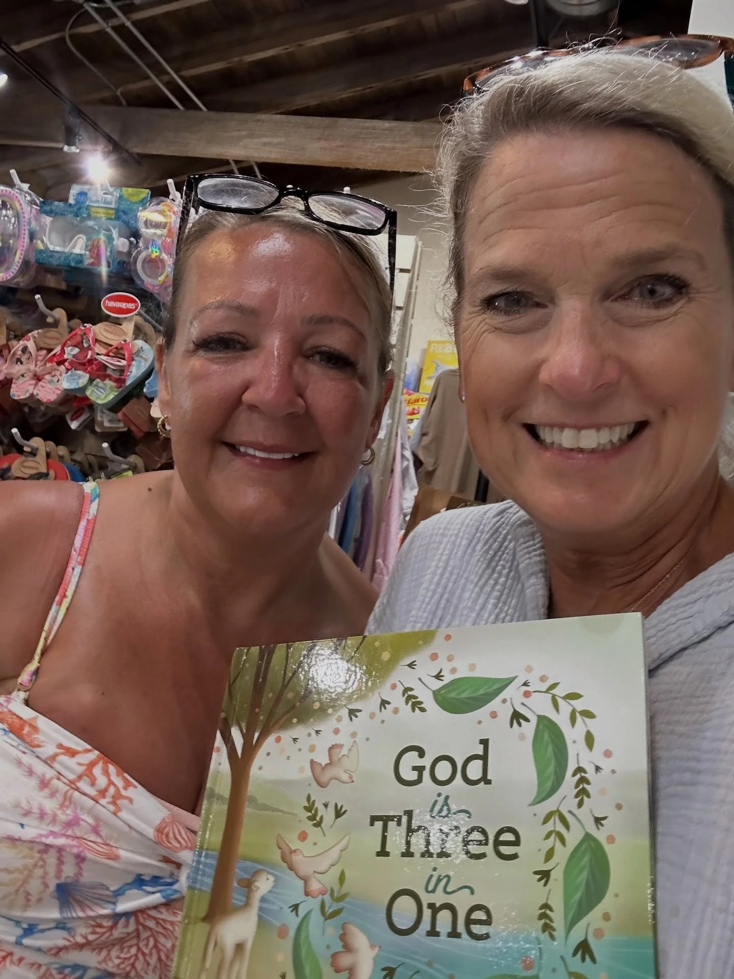 This is my new friend Angela. We met while I was @kydsboutique. We were looking for a gift for her new grand baby. She started crying and told me she had terminal cancer. I shared Jesus and resources, places to go to grow in her relationship with Him