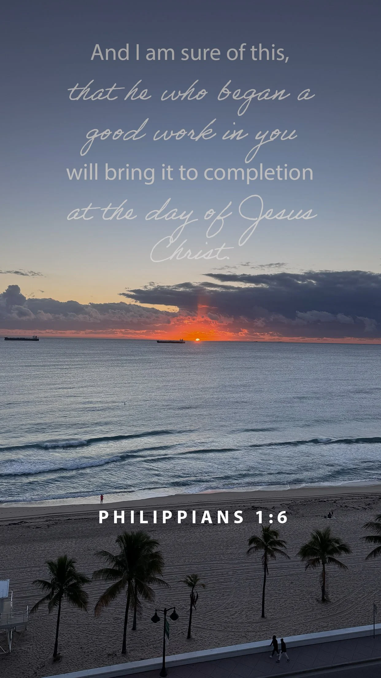 He Will Bring the Good Work to Completion in You