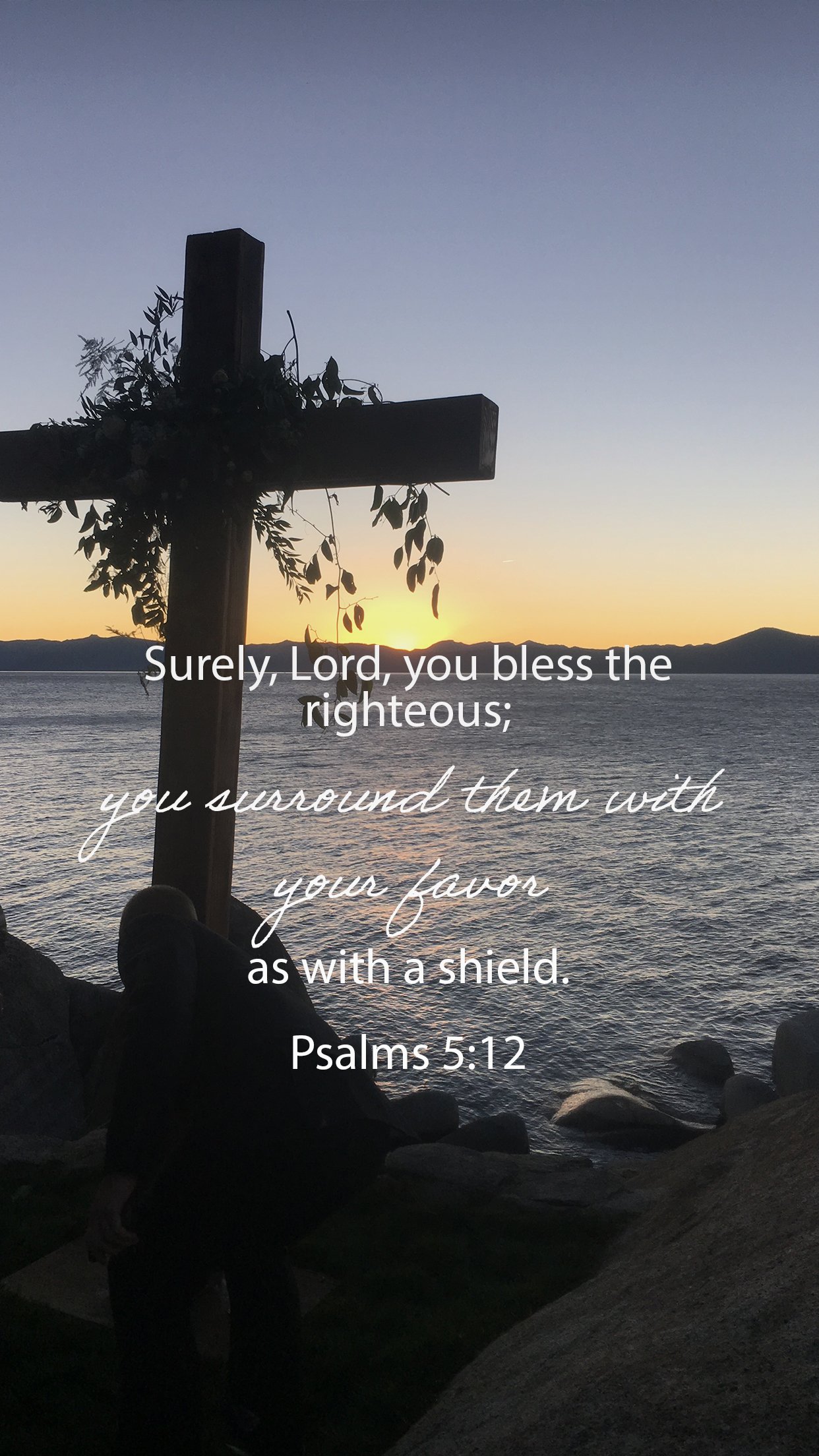 Life Verse-Be Surrounded with God's Favor