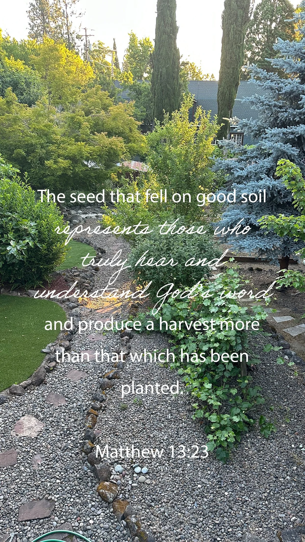 Be the Soil Ready For Jesus' Blessings!