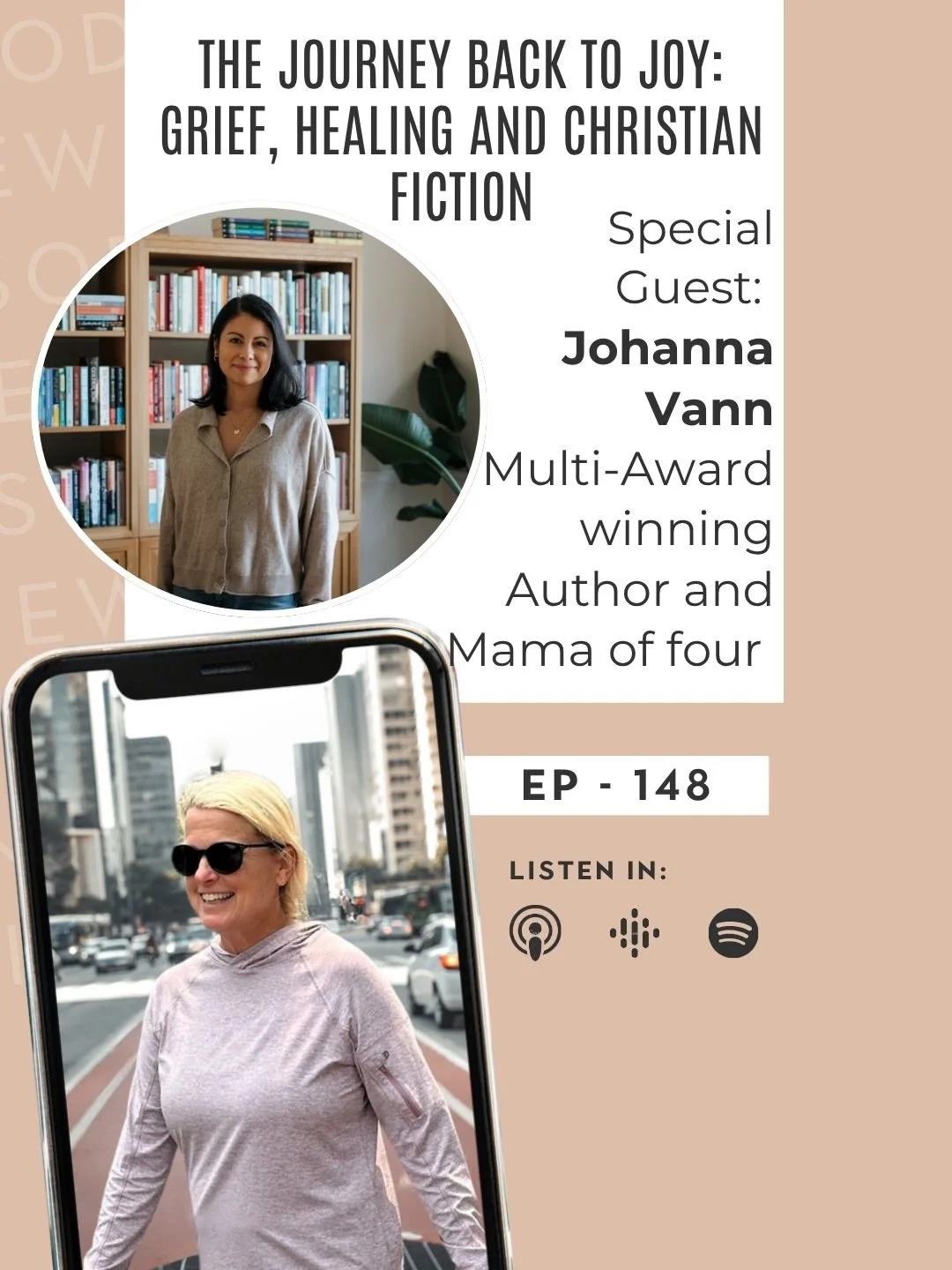 Looking for the return of JOY in your life? This Front Parking Spot podcast will be a game changer for you! #christianpodcast #morejoy #christianmoms