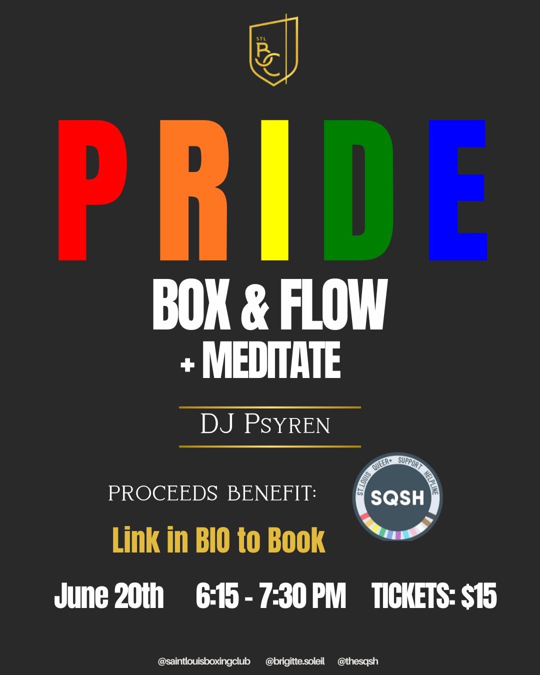 Pride: Box + Flow + Meditate