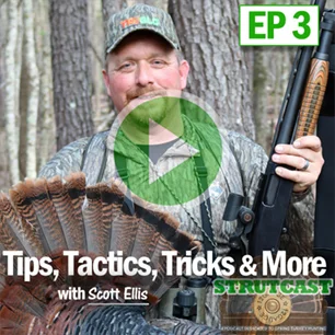 Episode 3 is packed with tips, tactics, tricks, and much more from 3x Grand National Calling Champion and very accomplished hunter Scott Ellis. We talk a lot about hunting Osceola Turkeys in Scott’s home state of Florida, but also discuss competitive calling and turkey hunting across the country as well.