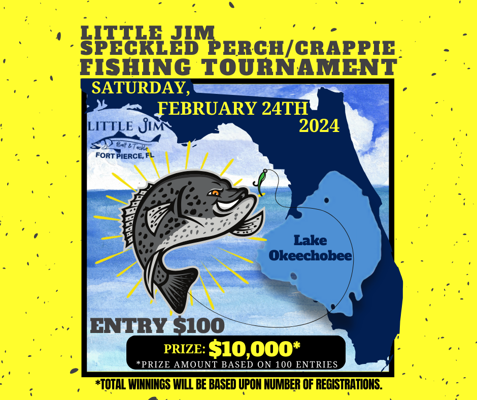 Speckled Perch/Crappie Tournament — Little Jim Bait & Tackle
