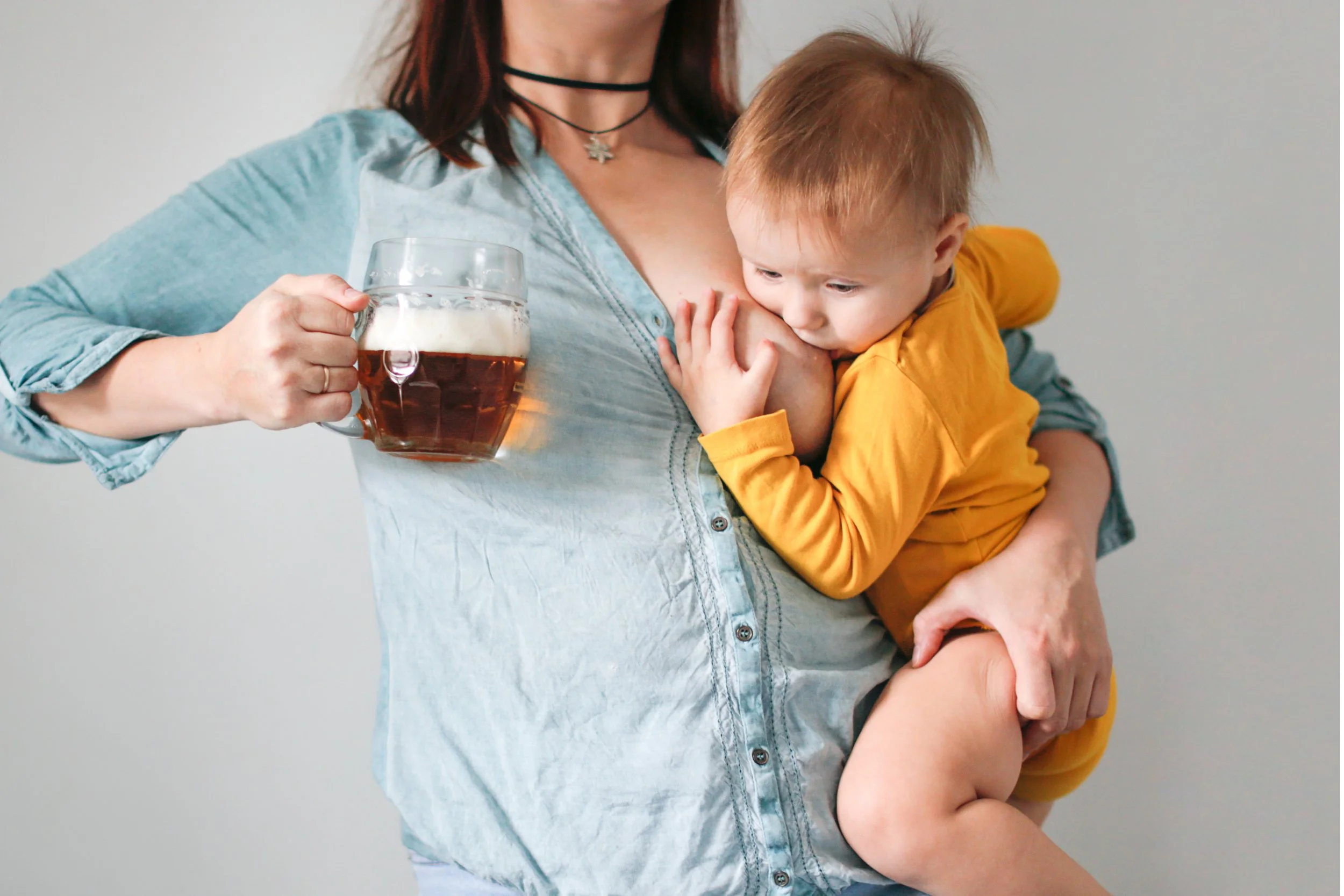 Alcohol and Breastfeeding Baby Bonds Boise Breastfeeding