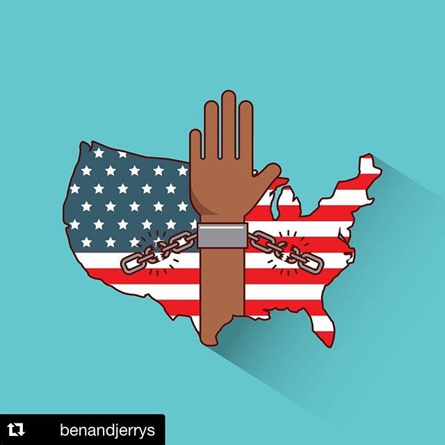 #juneteenth .
@benandjerrys has some great links in its bio for education about this day.  Give them a follow and continue the conversation.
.
#silenceiscompliance #bethechange