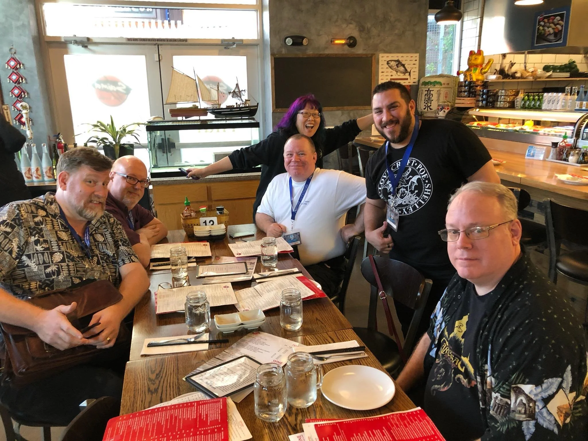 A rare appearance of the Innkeeper!