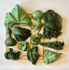 Green leaf grid