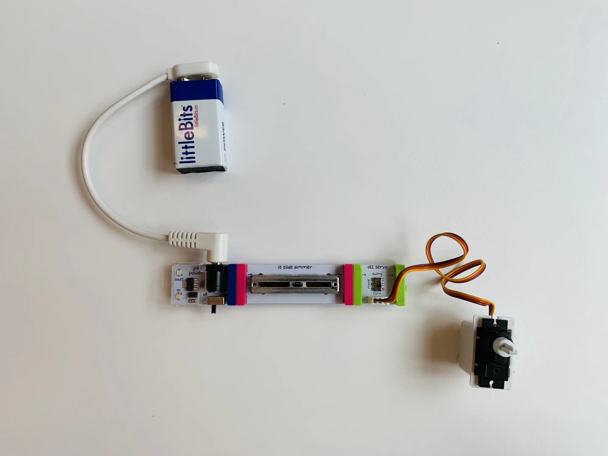 Step 3: Connect the battery and power it on