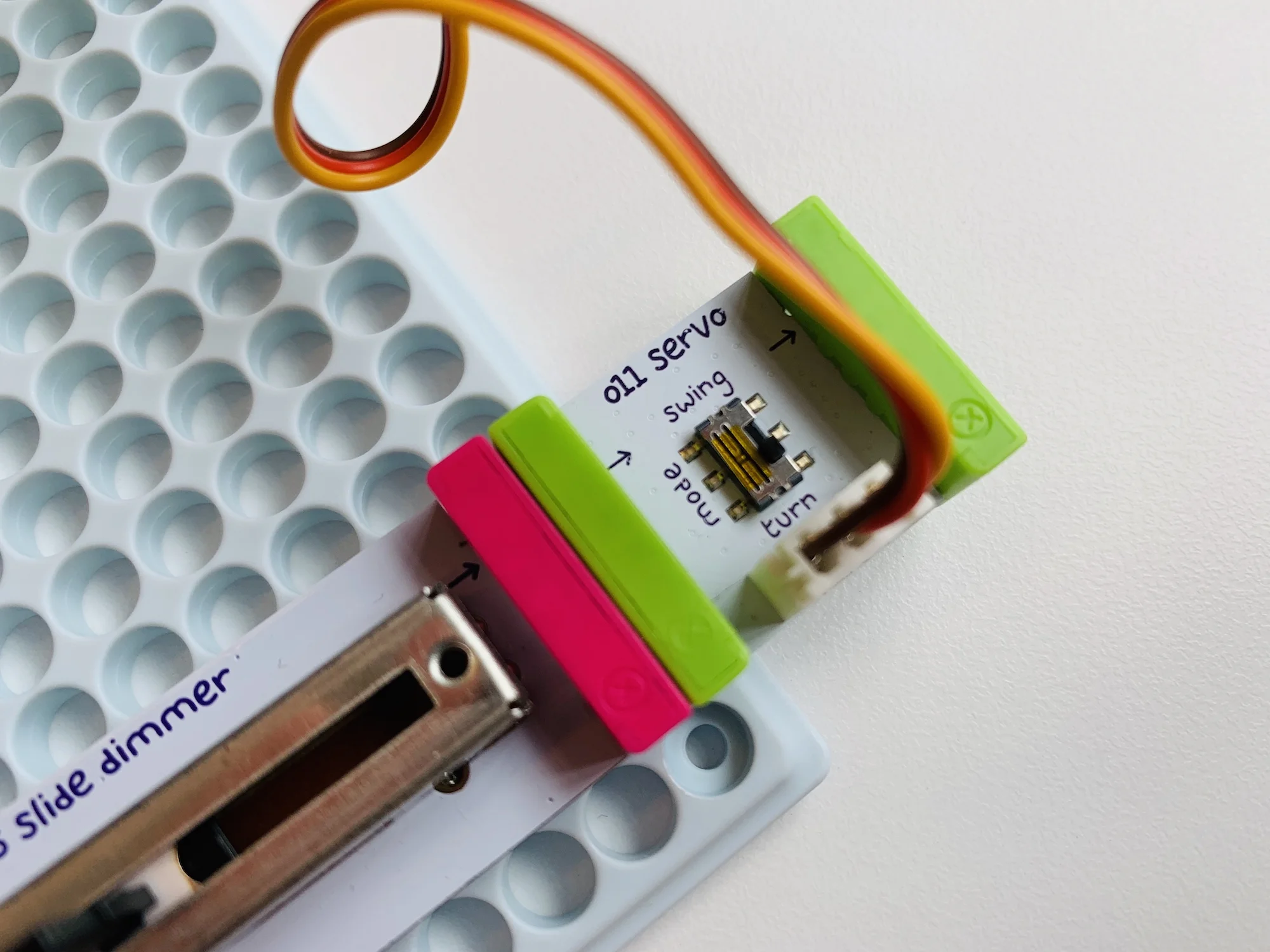 Step 5: Set the Servo Bit to TURN MODE