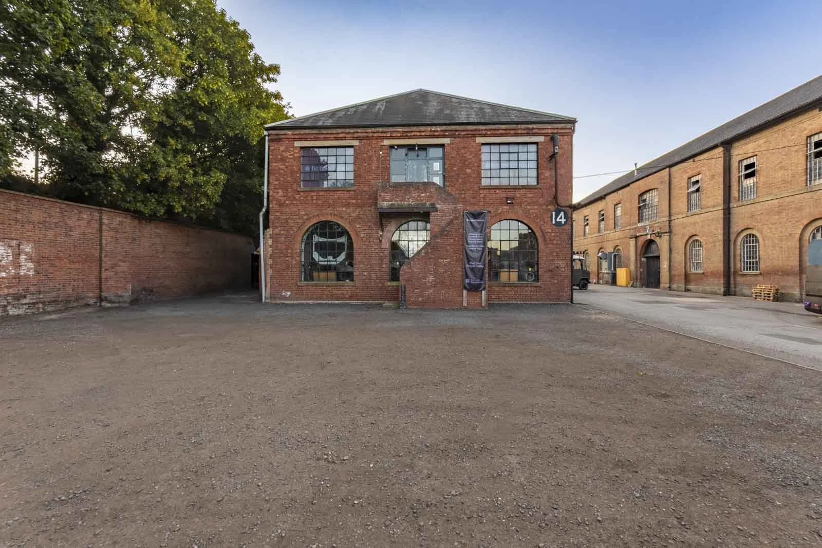 Interior commercial property photography of the Hot Pod Yoga studio in Daventry