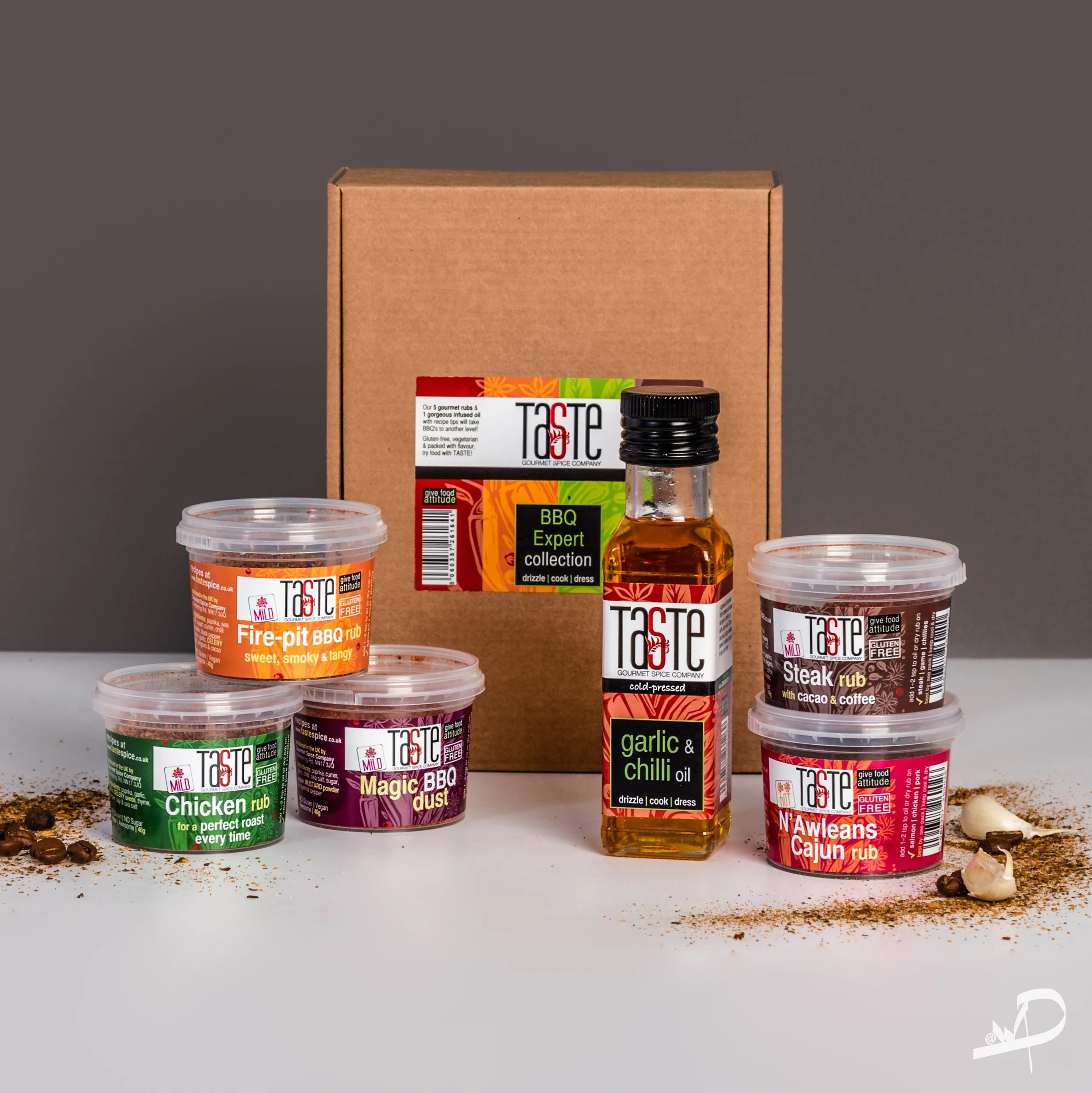 Commercial food photography for packaged food brands