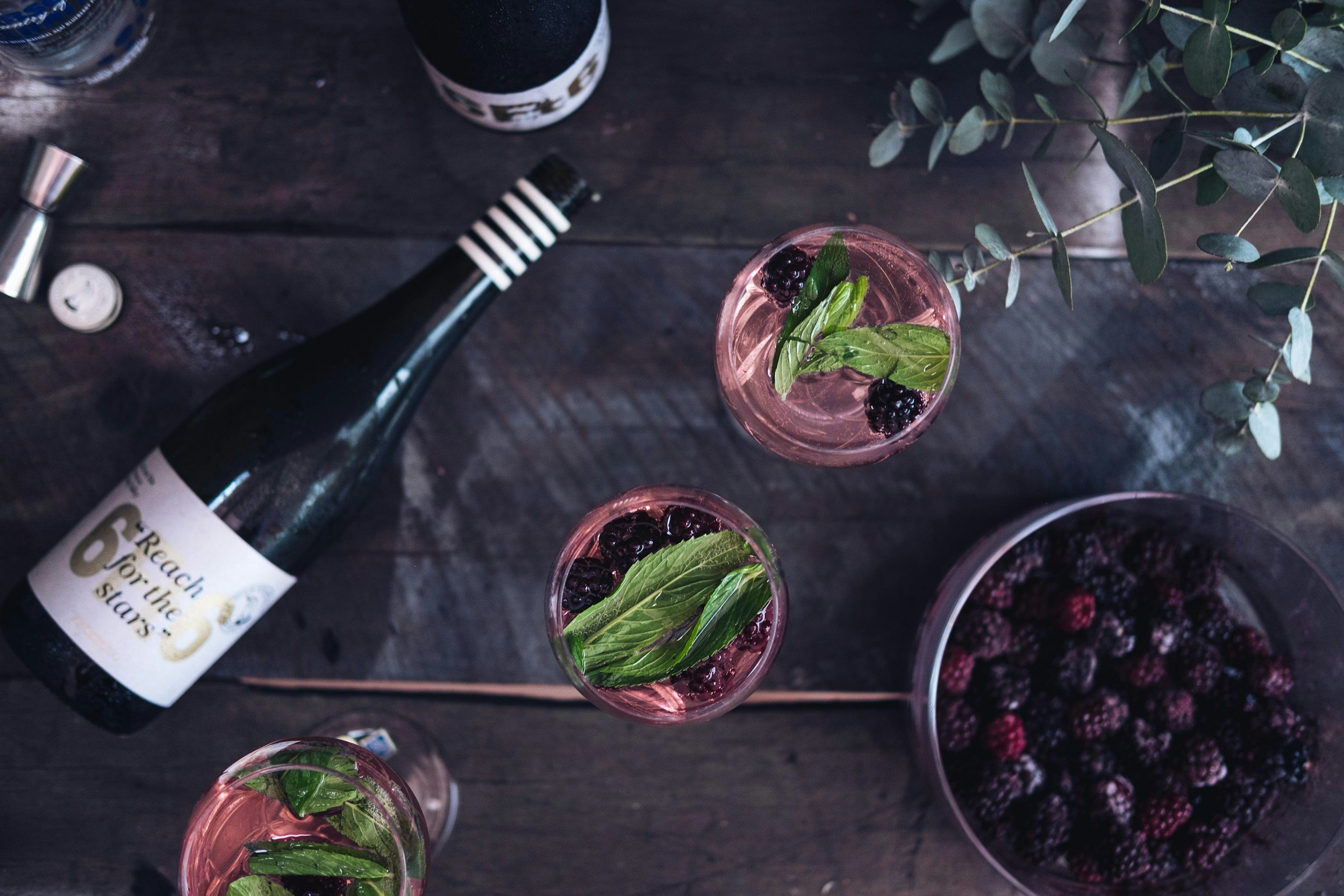 Drink Wine Day Photography | Flat Lay &amp; Styling Process