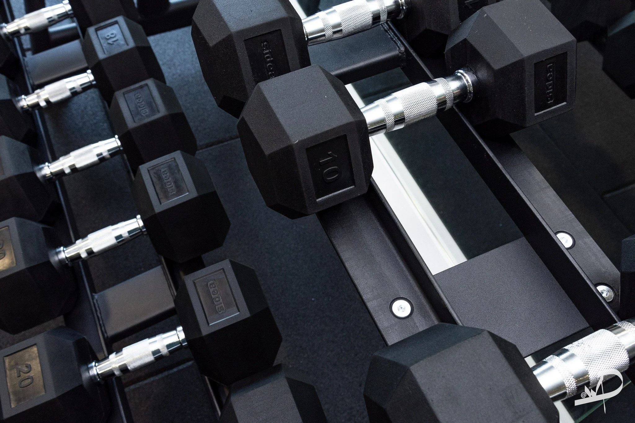 Hotel gym interior photography Northamptonshire