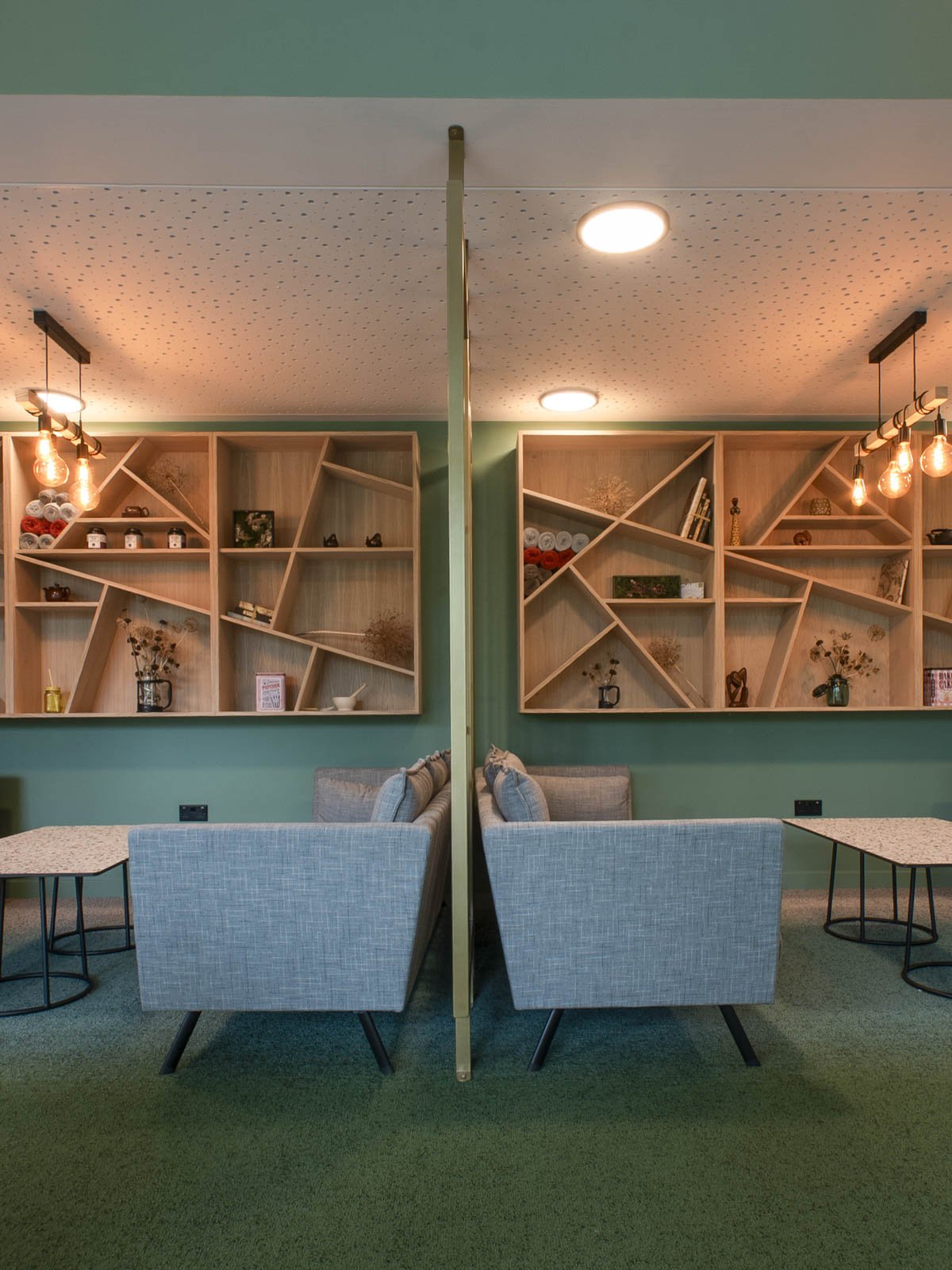 Cafe area at Milton Keynes University