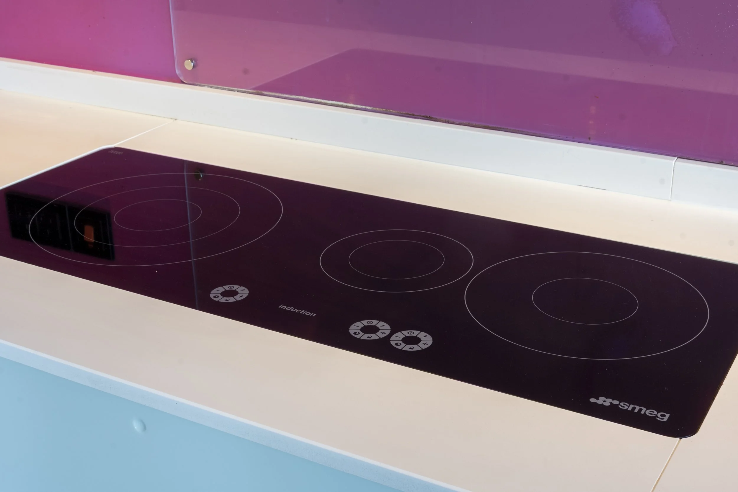 Interior property photography of a bespoke modern kitchen installation