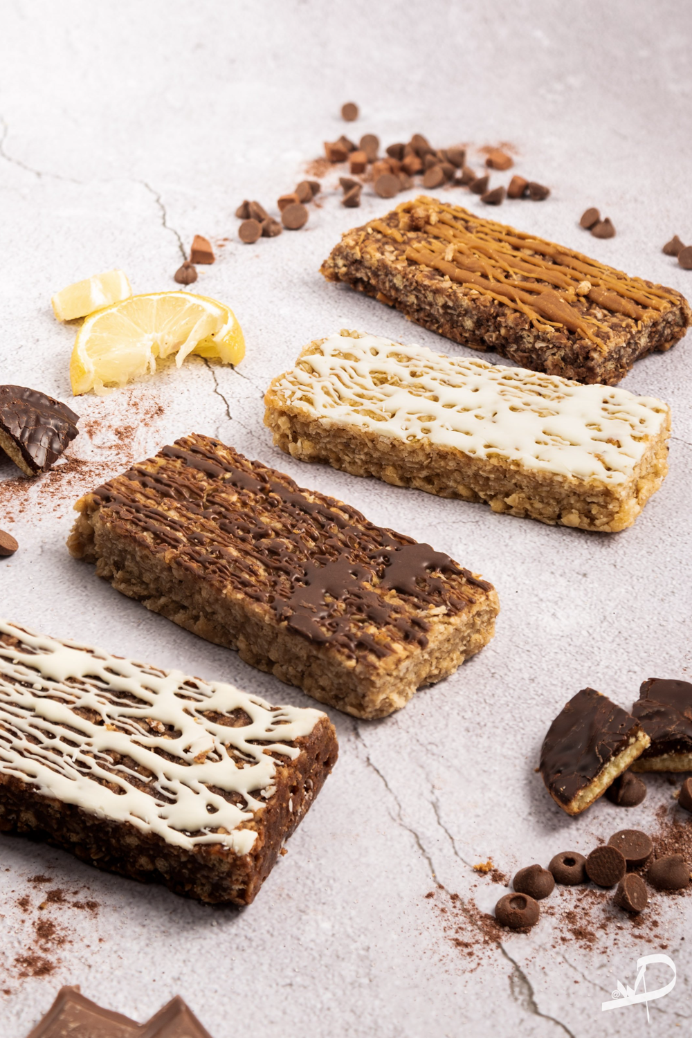 Food product photography for brand campaign